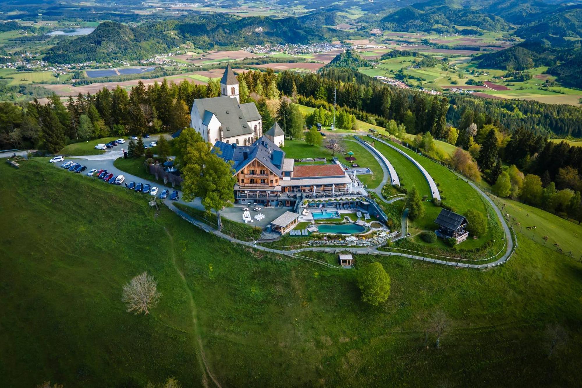 Отель Gipfelhaus Magdalensberg Санкт-Файт-ан-дер-Глан Экстерьер фото